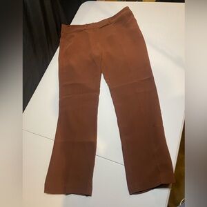 Amanda Uprichard Women’s Brown Dress Pants, size medium, EGUC